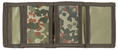 Portofel BW "Luftwaffe" Flecktarn MFH - Închidere Velcro, Compartimente Multiple