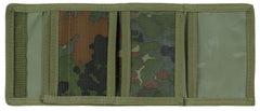 Portofel BW Sanitäter Flecktarn MFH - Închidere Velcro, Multiple Compartimente