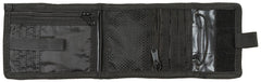 Portofel de Gât Brustbeutel Negru MFH - Sistem Velcro, Fereastră ID