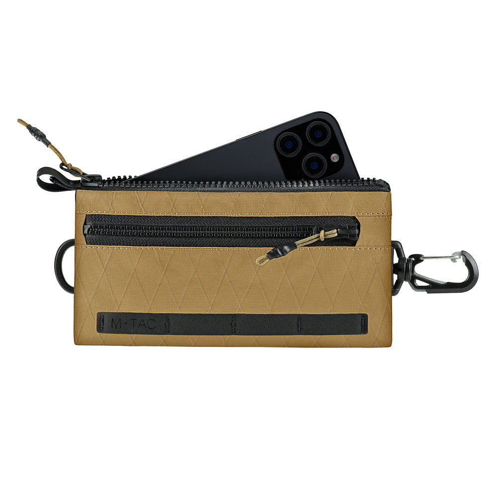 Portofel Orizontal cu Carabiner X-PAC Elite M-Tac - Coyote