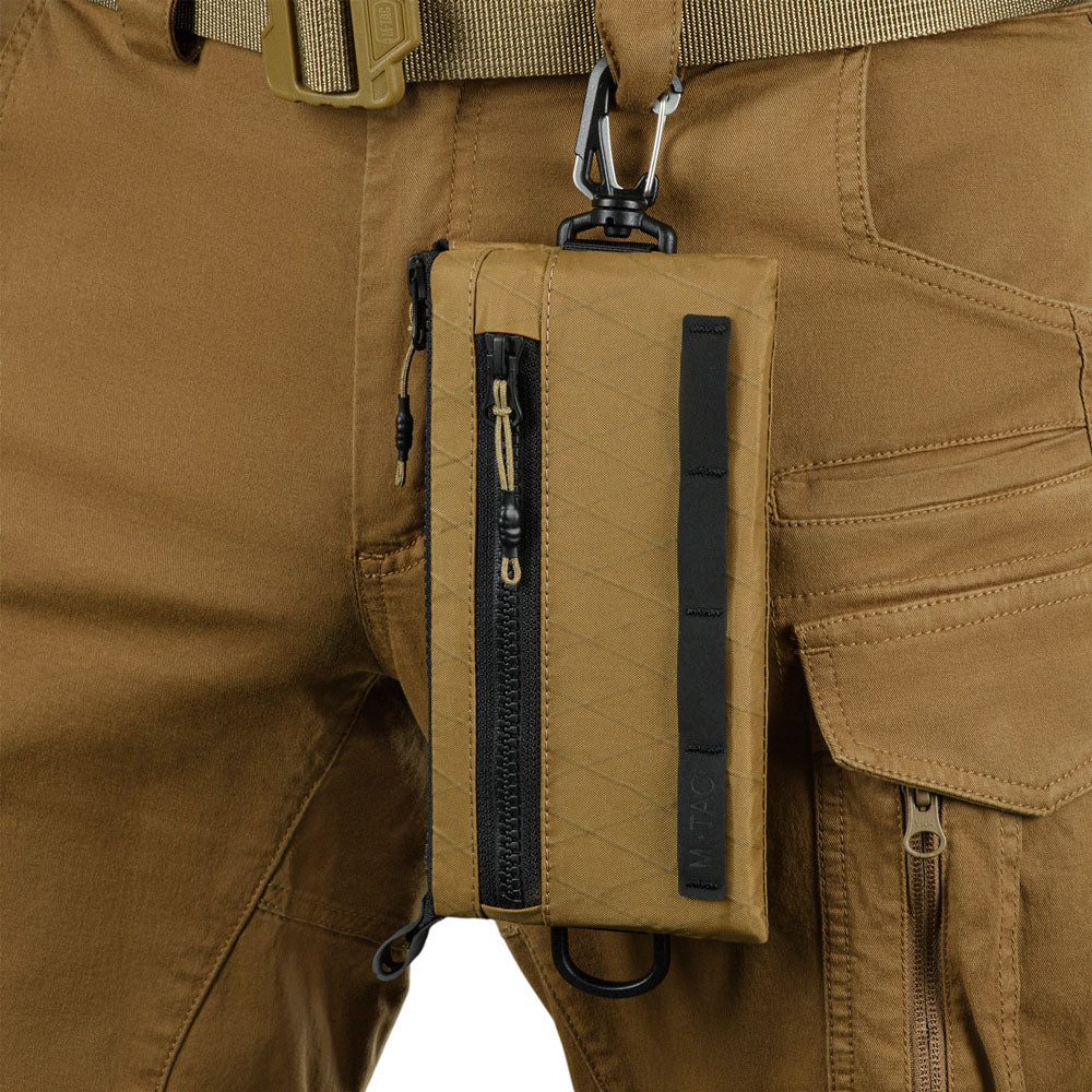 Portofel Orizontal cu Carabiner X-PAC Elite M-Tac - Coyote