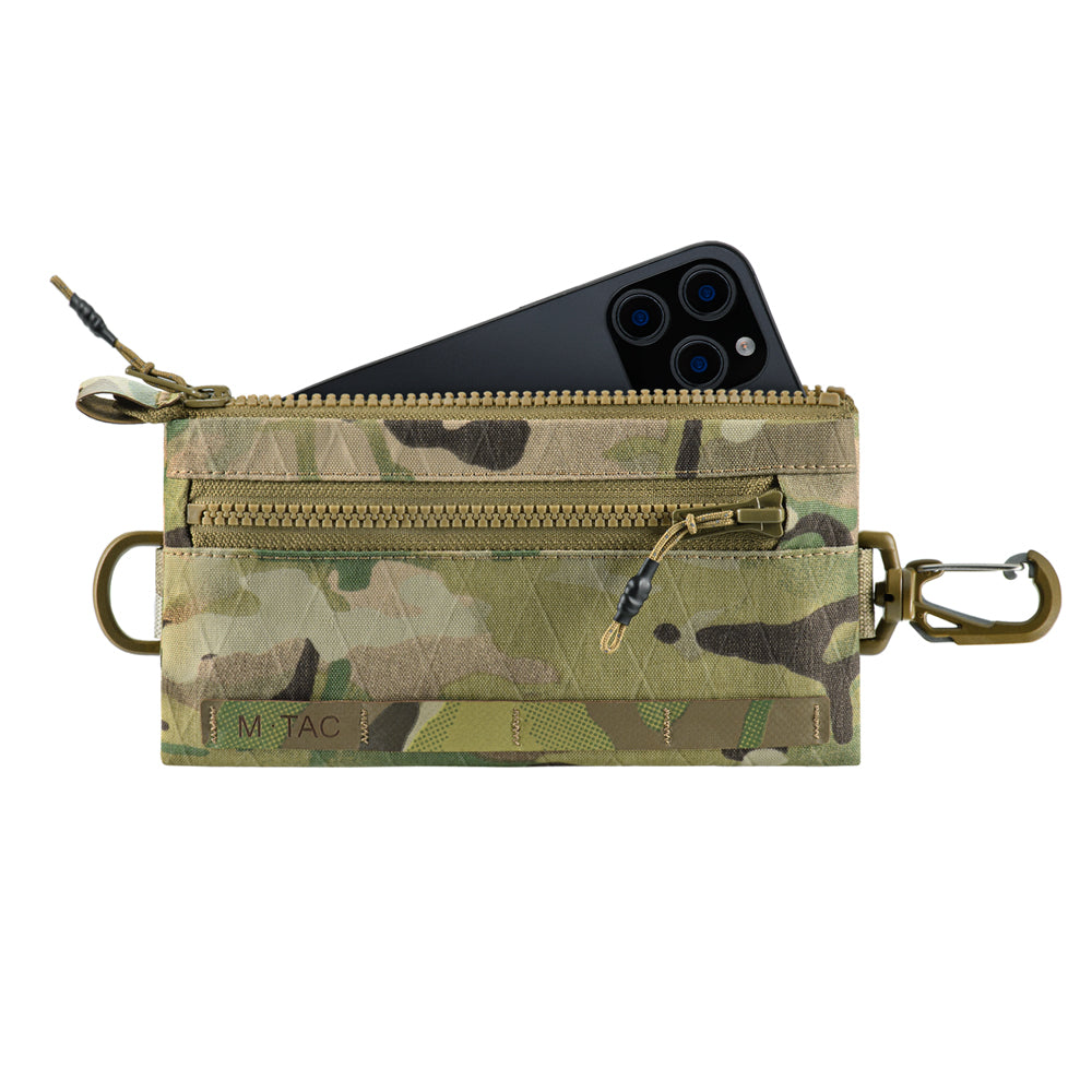 Portofel Orizontal cu Carabiner X-PAC Elite M-Tac - Multicam