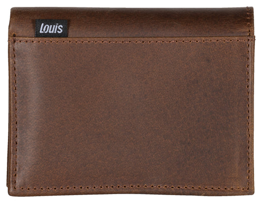 Portofel Piele Maro Louis - Compartimente Multiple, Inel Cheie
