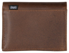 Portofel Piele Maro Louis - Compartimente Multiple, Inel Cheie