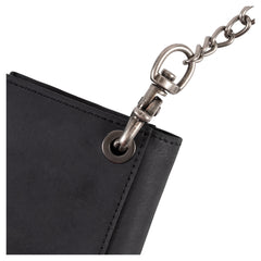 Portofel Piele Negru Louis - Compartimente Multiple