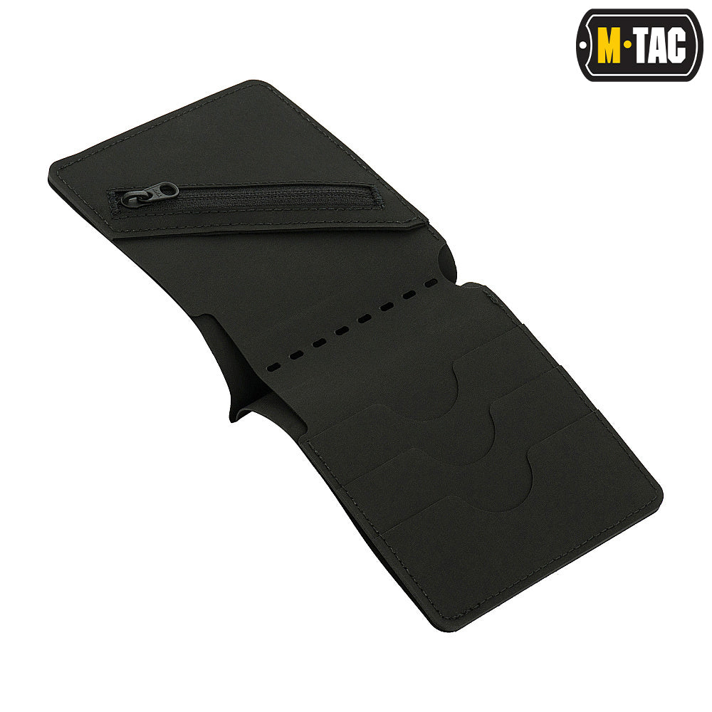 Portofel Slim Elite Gen.II M-Tac - Negru, Compact și Rezistent