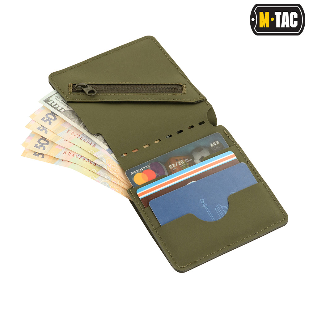 Portofel Slim Elite Gen.II M-Tac - Ranger Green Compact