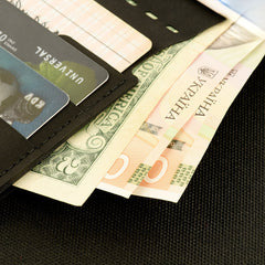 Portofel Slim Elite M-Tac - Negru, Compact și Rezistent