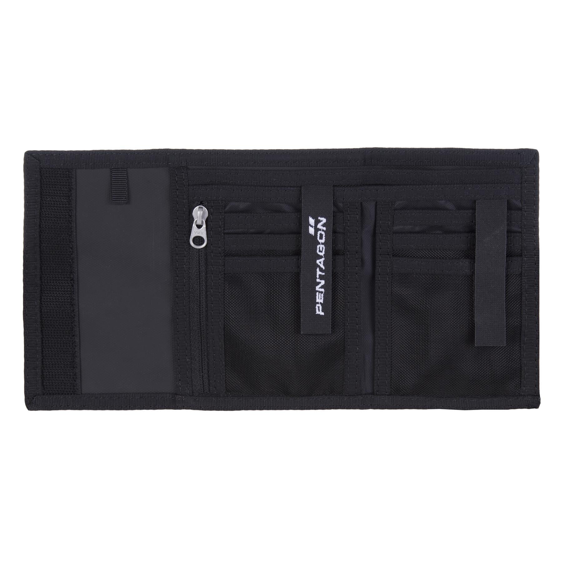 Portofel Stater 2.0 Stealth -Stl Stealth Black Pentagon Tactical - Discreție Totală și Durabilitate Urbană