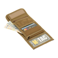 Portofel Tactic Elite Gen.II M-Tac - Coyote, Velcro și Cordura