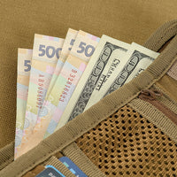 Portofel Tactic Elite Gen.II M-Tac - Coyote, Velcro și Cordura