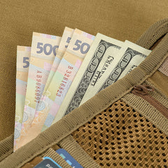 Portofel Tactic Elite Gen.II M-Tac - Coyote, Velcro și Cordura