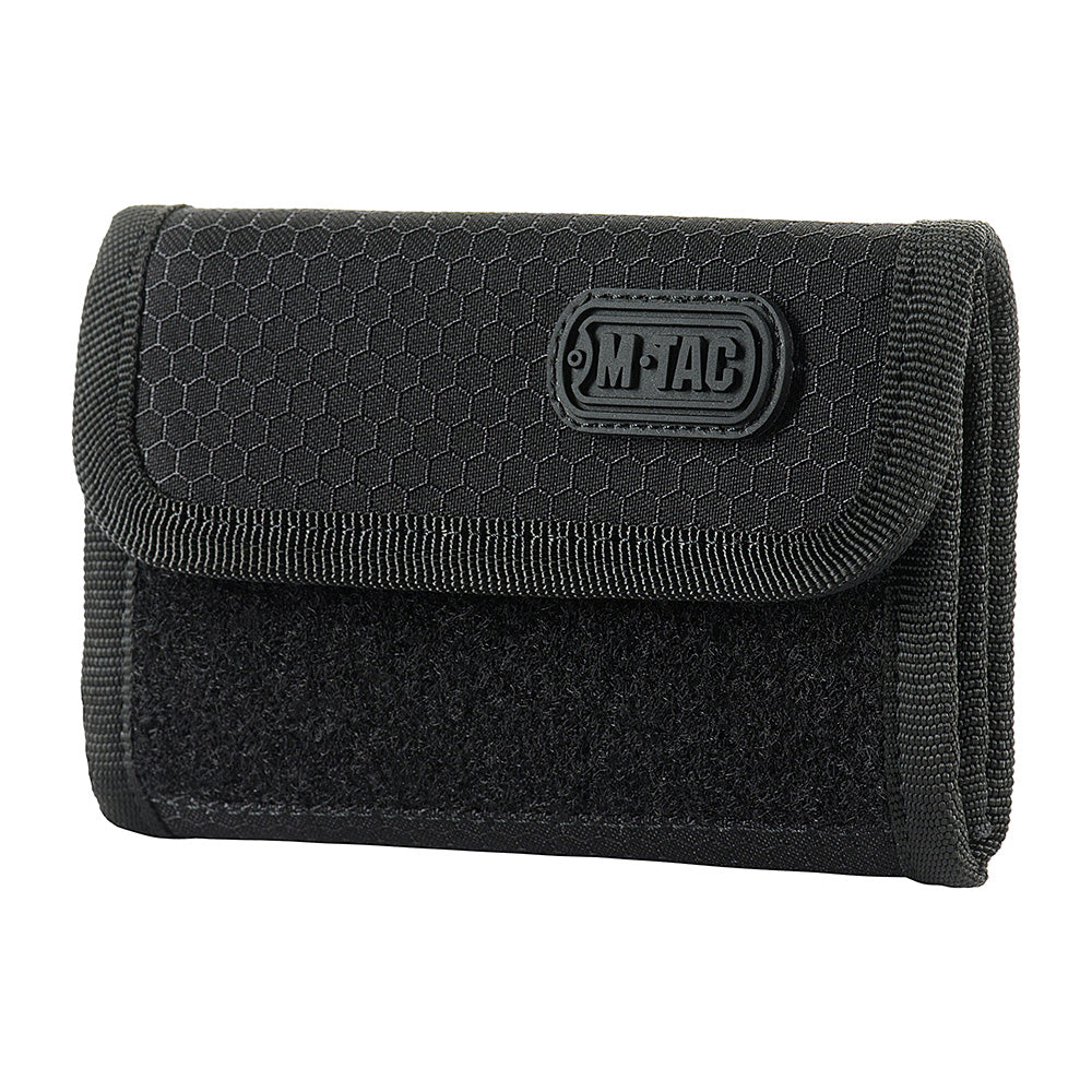 Portofel Velcro Elite Gen.II Hex M-Tac - Negru, Rezistent CORDURA