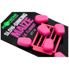 Porumb Artificial Korda Slow Sinking Maize - Atractiv Roz, Eficient - 2