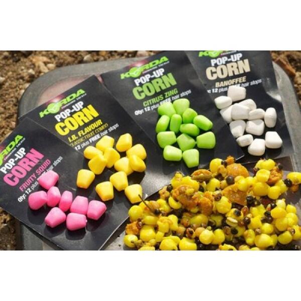 Porumb Artificial Pop-Up Korda Citrus Zing Orange - Momeală Atractivă Pescuit Crap - 2