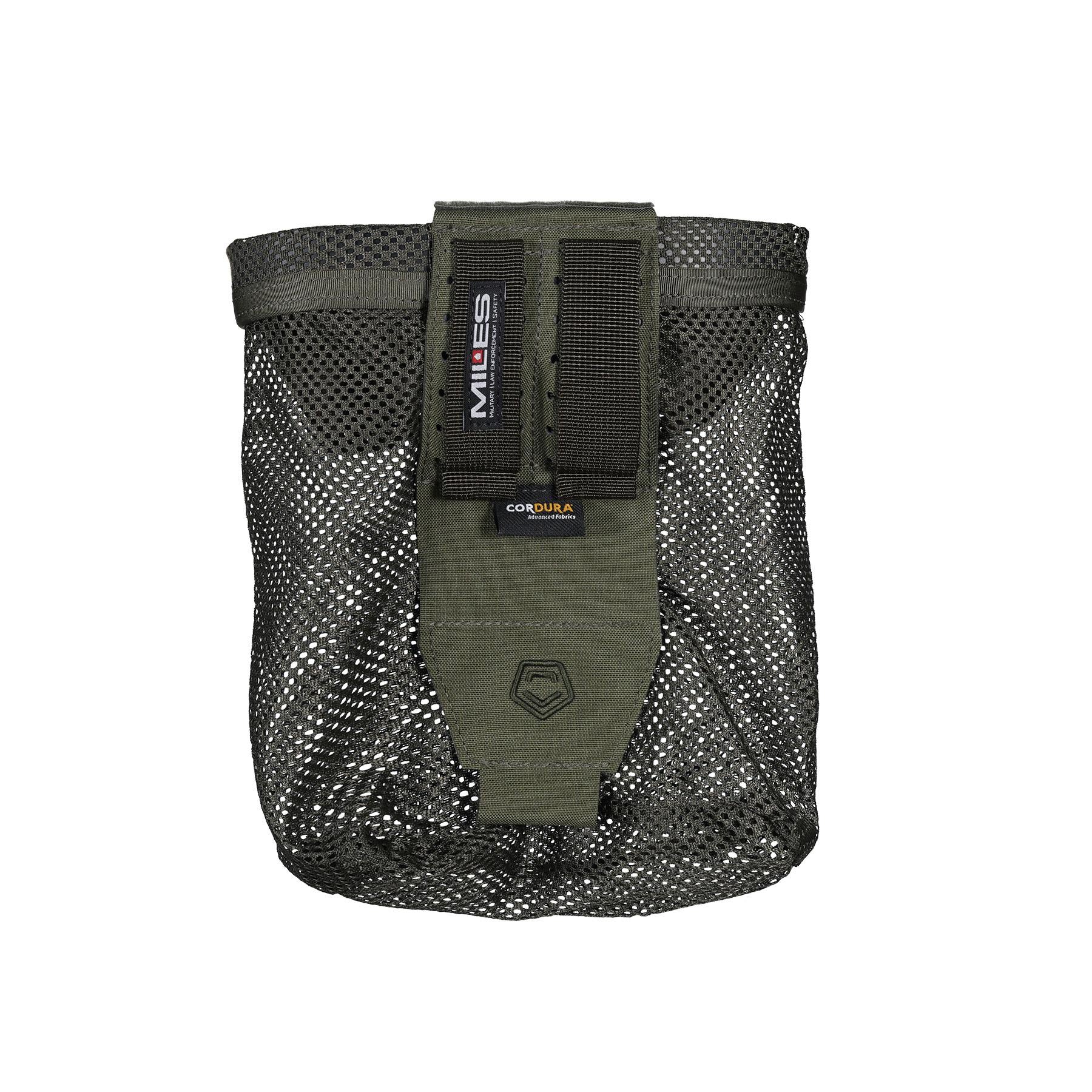 Pouch Amina Foldable Mesh Dump Pouch RAL7013 Pentagon Tactical - Retenție Controlată și Dispoziție Rapidă