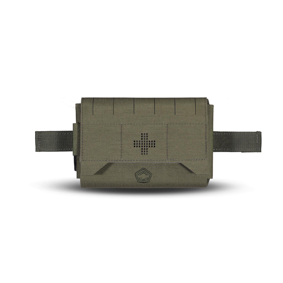 Pouch Amina Horizontal Med Pouch RAL7013 Pentagon Tactical - Răspuns Rapid și Eficiență Maximă