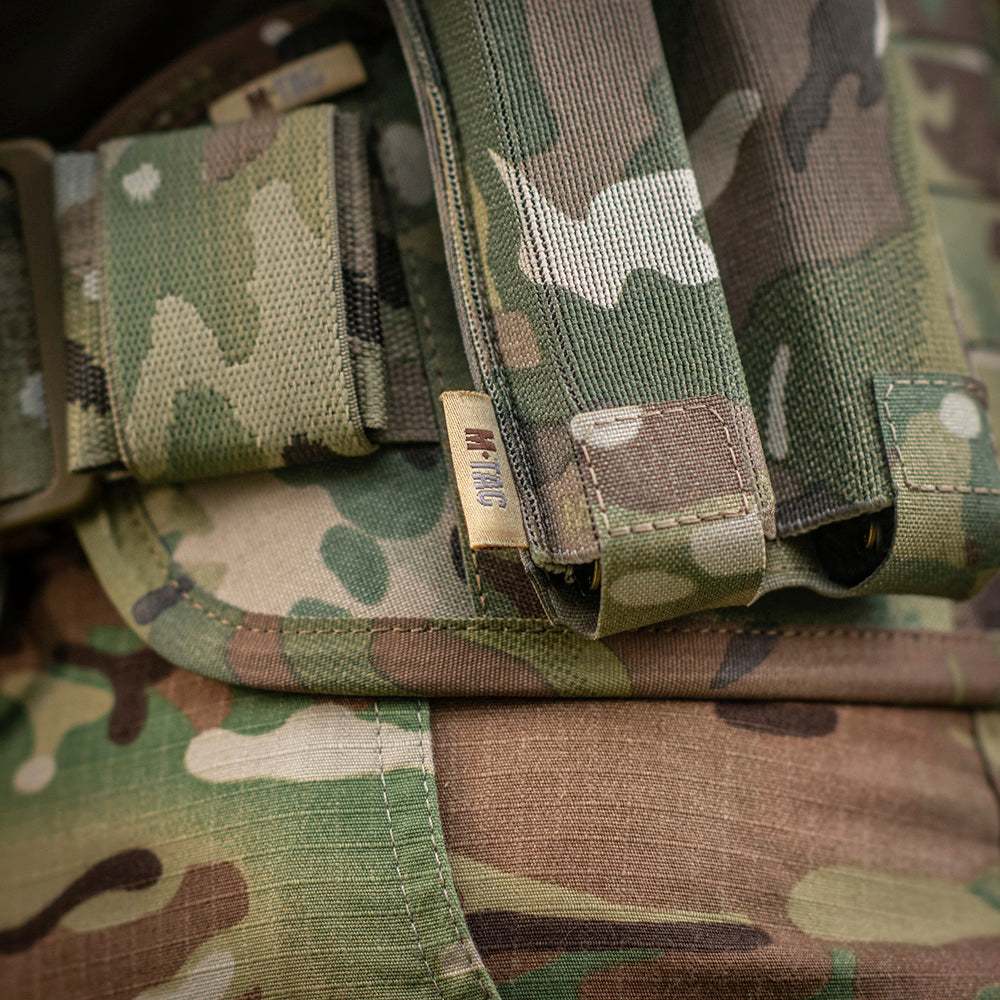 Pouch Dublu Pistol APS M-Tac - Multicam Fixare Rapidă