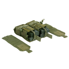 Pouch Magazin Airsoft Dublu Verde military-shop.ro - Acces Rapid & Fiabil