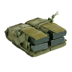 Pouch Magazin Airsoft Dublu Verde military-shop.ro - Acces Rapid & Fiabil