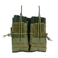 Pouch Magazin Airsoft Dublu Verde military-shop.ro - Acces Rapid & Fiabil