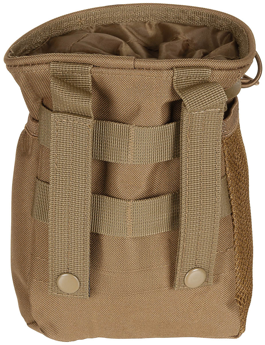 Pouch Molle pentru Tuburi Cartuș Coyote MFH - Sistem MOLLE, Deschidere cu Șnur