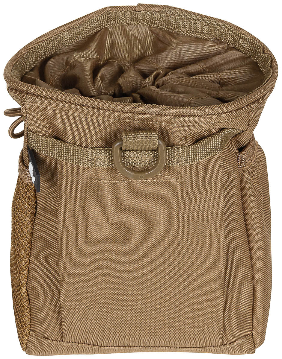 Pouch Molle pentru Tuburi Cartuș Coyote MFH - Sistem MOLLE, Deschidere cu Șnur