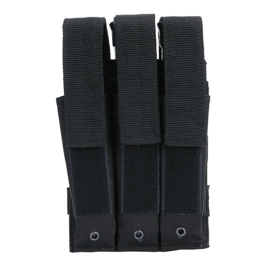 Pouch Molle Side Arm 3 Magazijnen Negru - Acces Rapid & Sigur