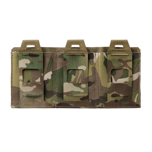 Pouch Încărcătoare Helikon-Tex Triple Flat Elastic MultiCam® Compatibil MOLLE/PALS