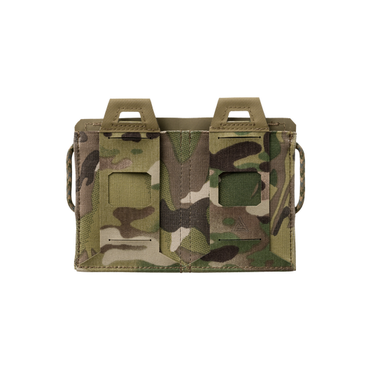 Pouch Încărcător Helikon-Tex Double Flat Elastic MultiCam® cu MOLLE/PALS