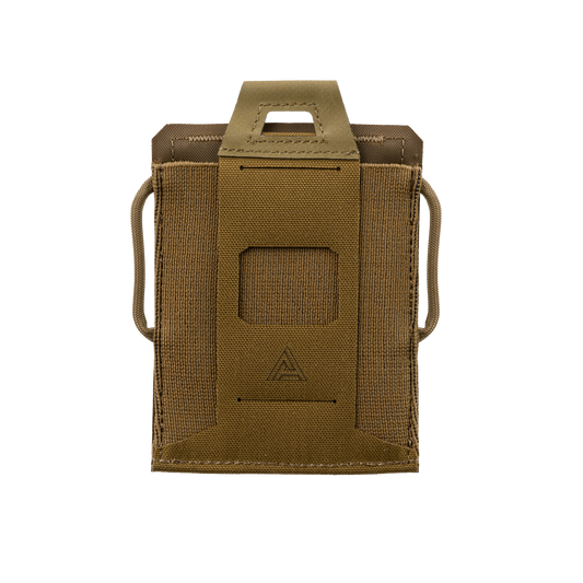 Pouch Încărcător Helikon-Tex Single Flat Elastic Coyote Brown