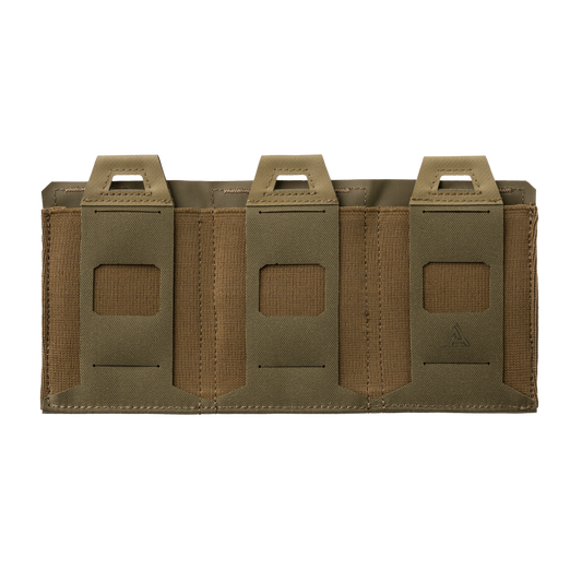 Pouch Încărcător Triplu Helikon-Tex Elastic Plat Verde Adaptive