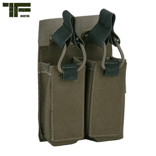 Pouch Pistol TF-2215 Dublu Ranger Green Task Force 2215 - Acces Rapid, Siguranță Maximă