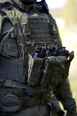 Pouch Pistol TF-2215 Dublu Ranger Green Task Force 2215 - Acces Rapid, Siguranță Maximă