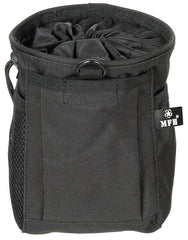 Pouch Recuperare Tuburi MOLLE Negru MFH - Deschidere șnur, 2 Curele MOLLE