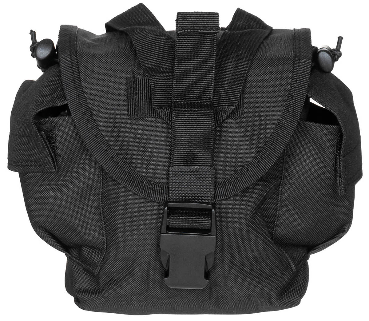 Pouch Sticlă Apă MOLLE Negru MFH - Bidon 1 Qt, Prindere MOLLE