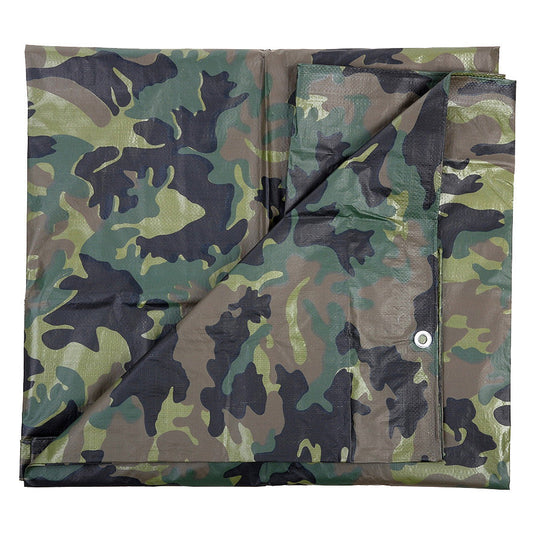 Prelată Afdekzeil woodland 3.8 x 5 m - Protecție Absolută în Orice Teren