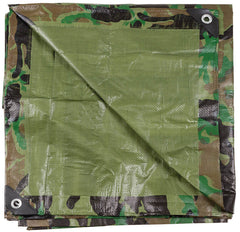 Prelată de Protecție Woodland MFH - Impermeabilă, Ochiuri Metalice