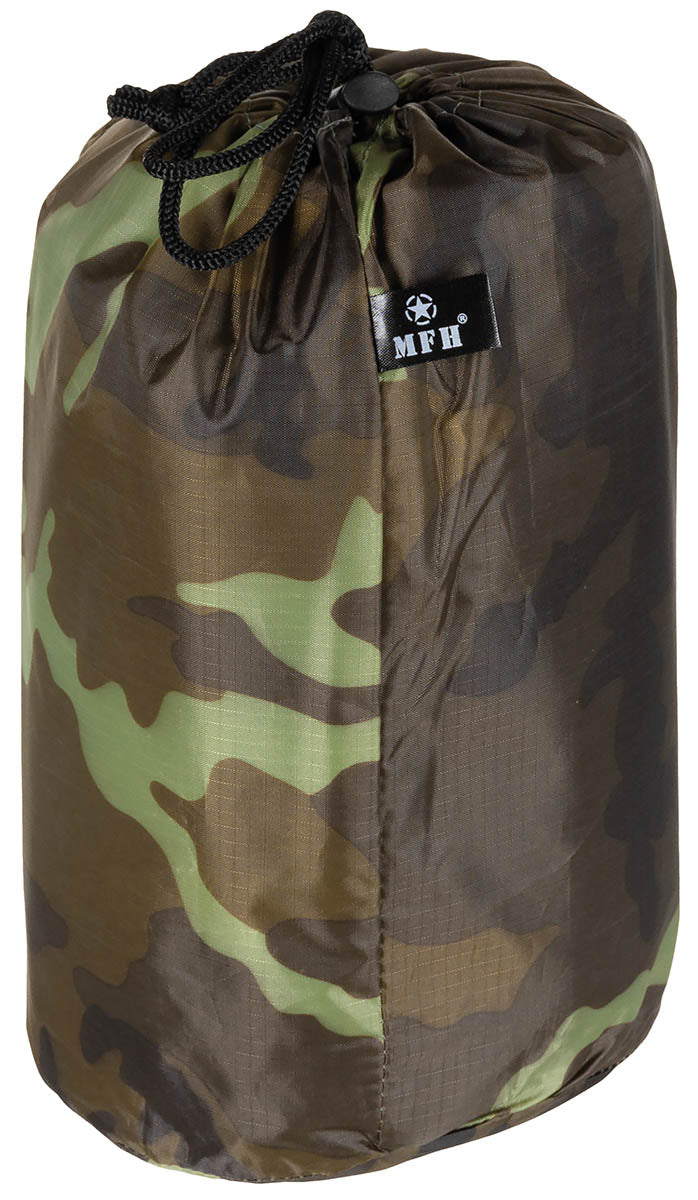 Prelată "Hexagon-Tarp" Camo M 95 CZ MFH - Impermeabilă, Formă hexagonală