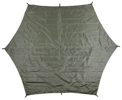 Prelată Hexagon-Tarp Oliv MFH - Impermeabilă, 340x310 cm