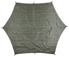 Prelată Hexagon-Tarp Oliv MFH - Impermeabilă, 340x310 cm