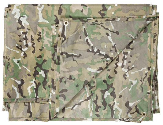 Prelată Multifuncțională Tarp Operation Camo MFH - Waterproof, 2000mm
