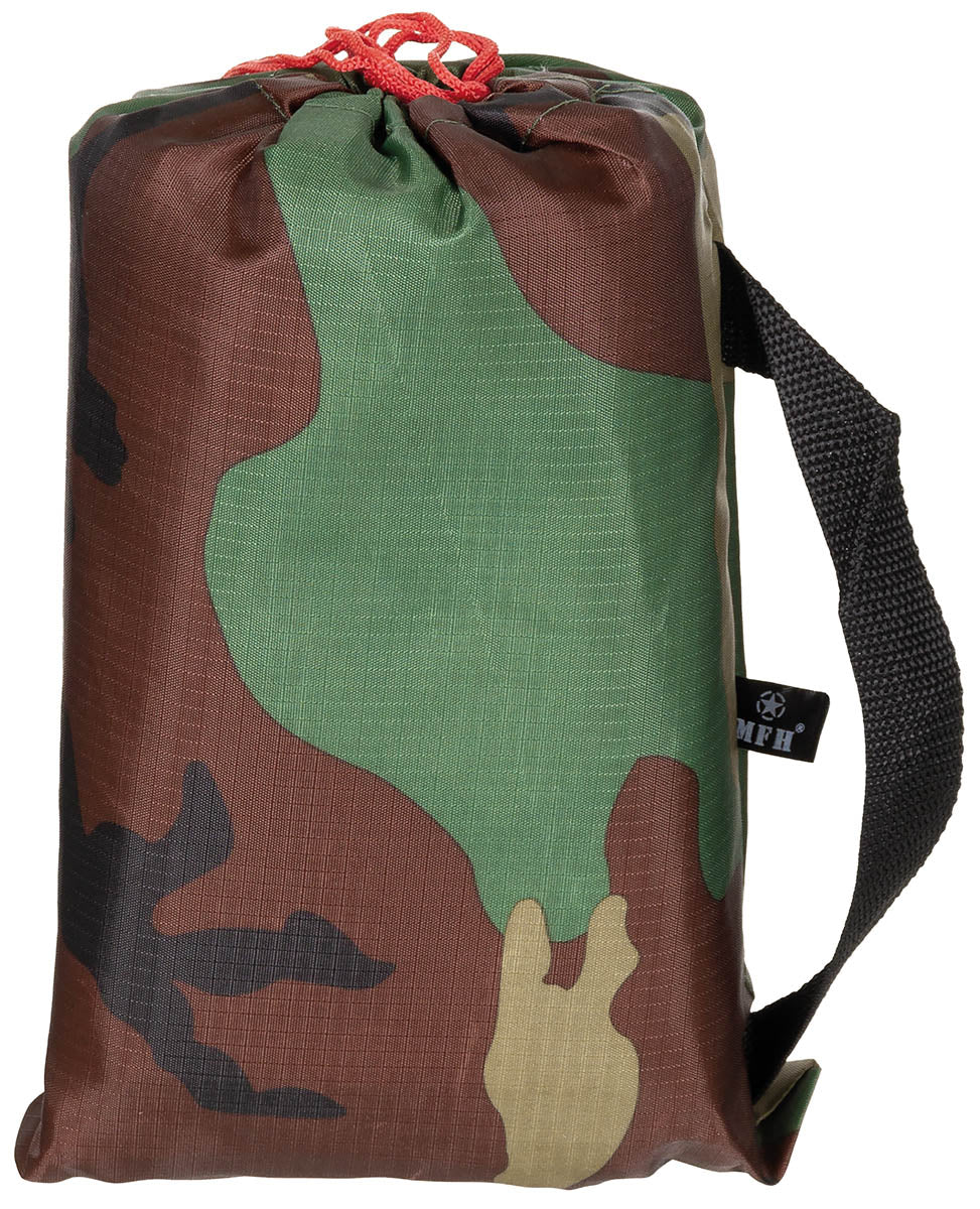 Prelată "Tarp Extreme" woodland MFH - Rip-stop, Impermeabilă