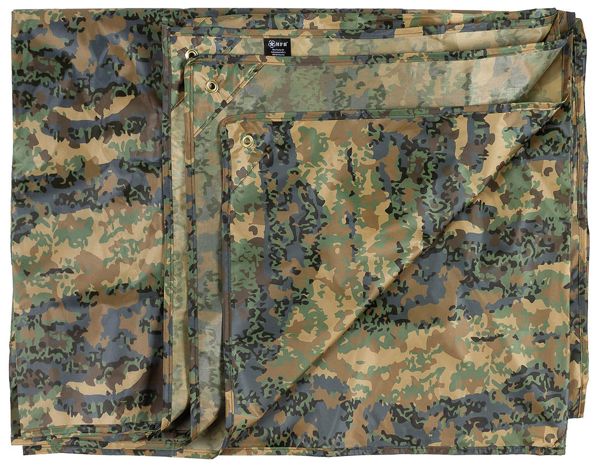 Prelată Tarp Multifuncțional TAZ tarn MFH - Impermeabilă, 300x300 cm