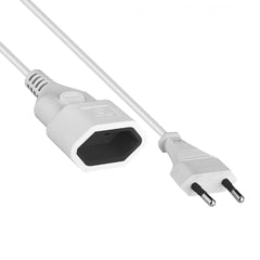 Prelungitor 2m 1 Priza TED Electric - Alb, Compact si Esential - 2