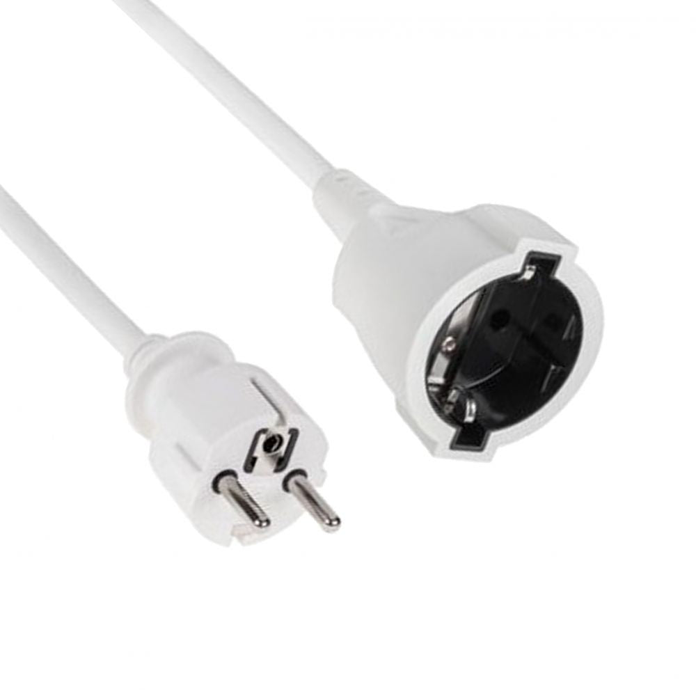 Prelungitor 5m 1 priză Schuko TED Electric - Cablu 3x1mm, 3500W - 2