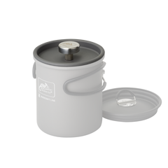 Presă de cafea Helikon-Tex cu filtru dublu, compactă