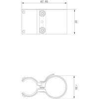 Prindere Hikmicro A7E – Diametru 21,5–26 mm, Montare Rapidă - poza 2