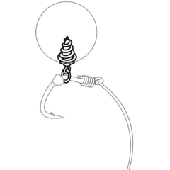 Prindere Pop-Up Bait Screw Gamakatsu - Fixare Rapidă, 10buc/pl - 3