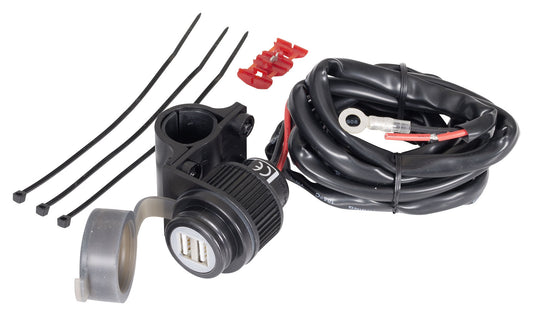 Priză Dublă USB Moto Louis - Alimentare Dispozitive, Protecție Baterie